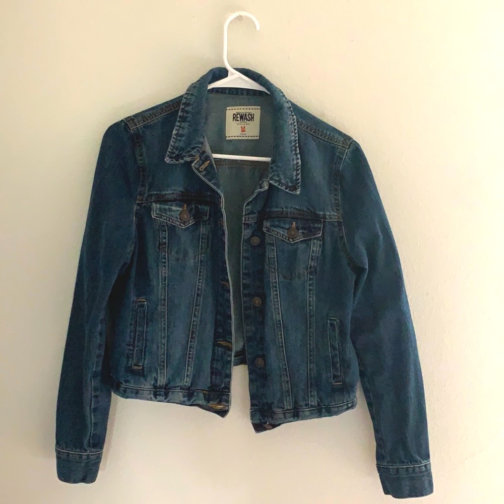 Denim jean jacket (size M)